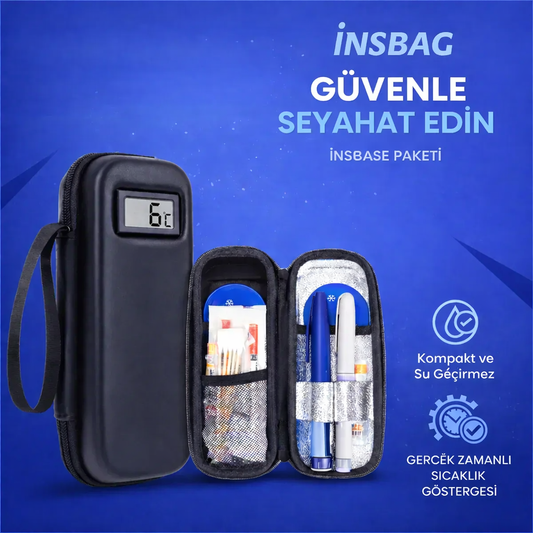 İnsBag™ İnsülin Soğutucu Takip Çantası