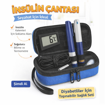 İnsBag™ İnsülin Soğutucu Takip Çantası
